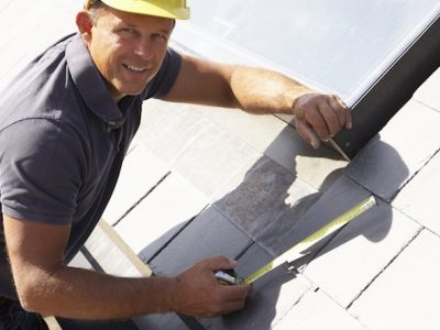 working with an insured roofer